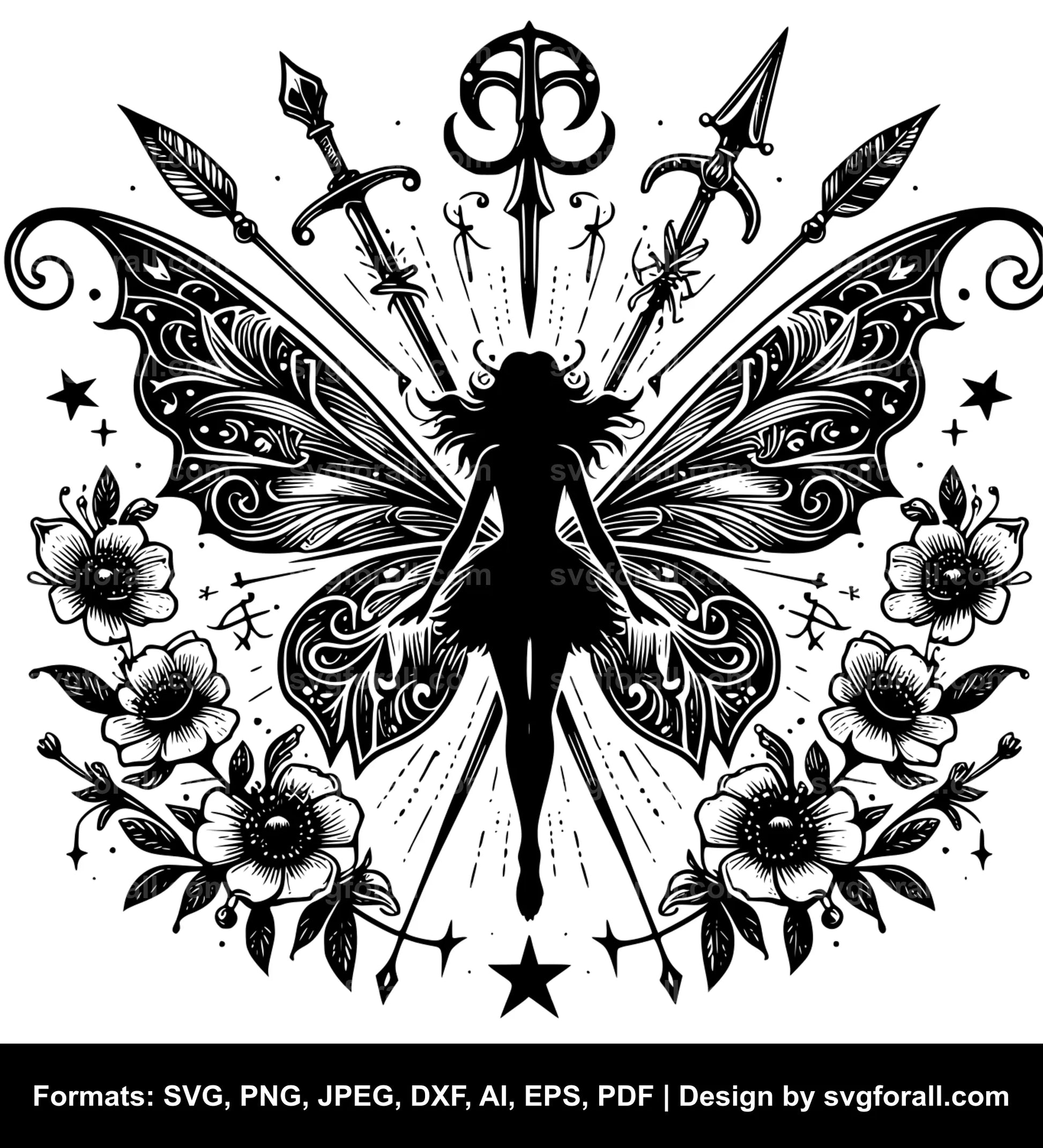 Fairy Clipart SVG