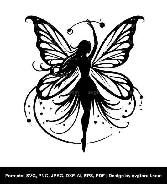 Fairy SVG Clip Art