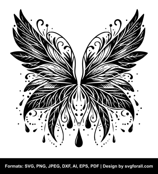 Fairy Wings SVG PNG