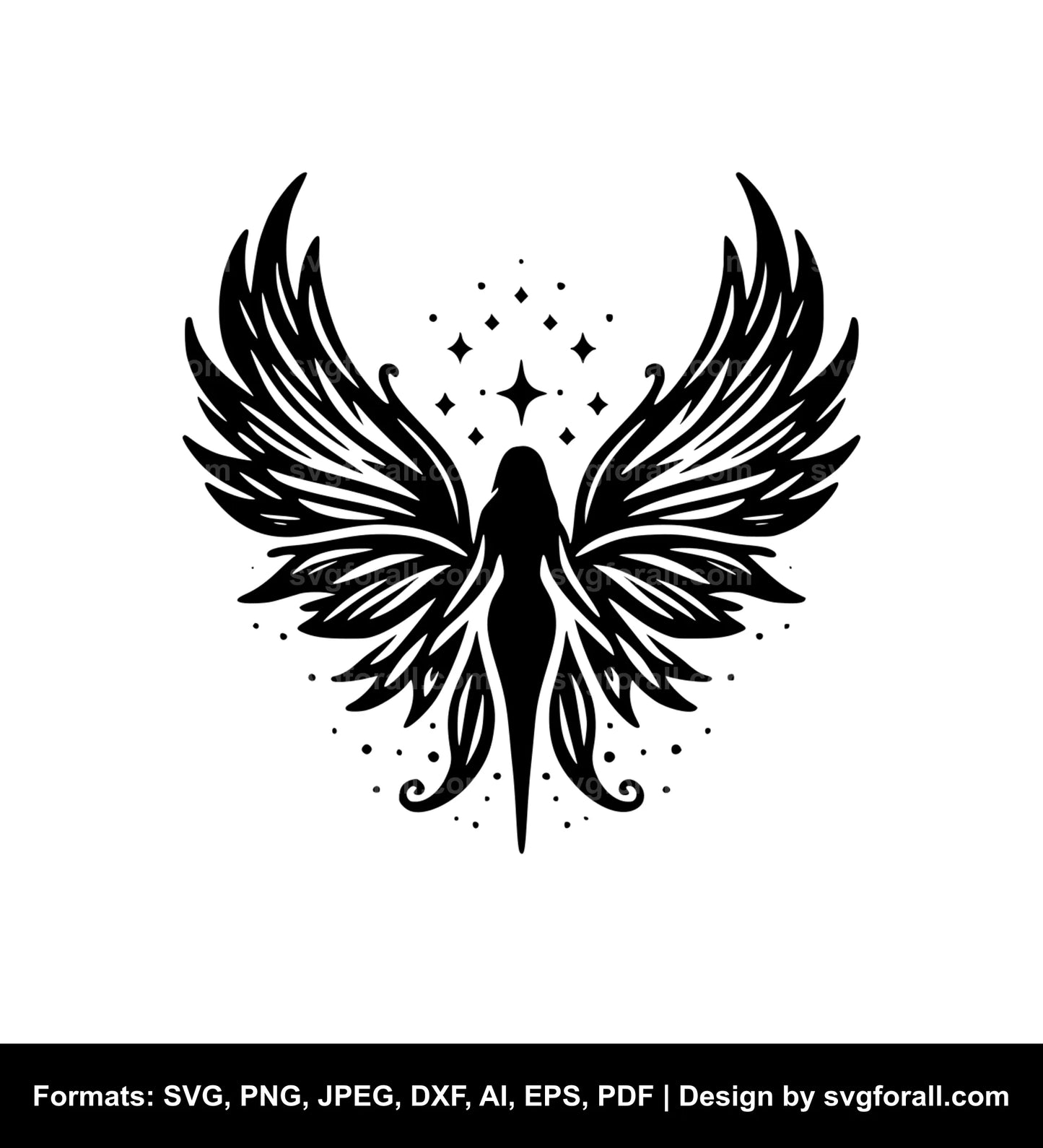 Fairy Wings SVG Vector