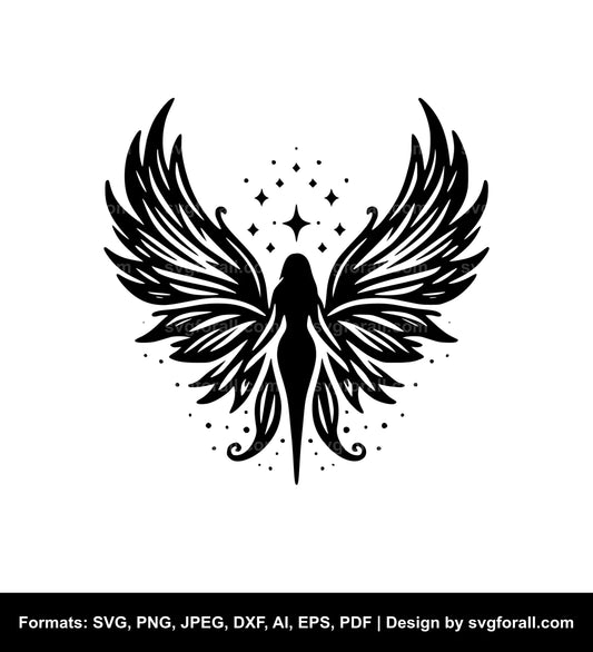 Fairy Wings SVG Vector