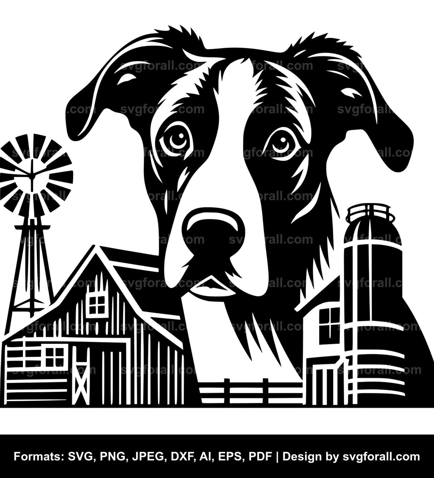 Farm Dog Cricut SVG