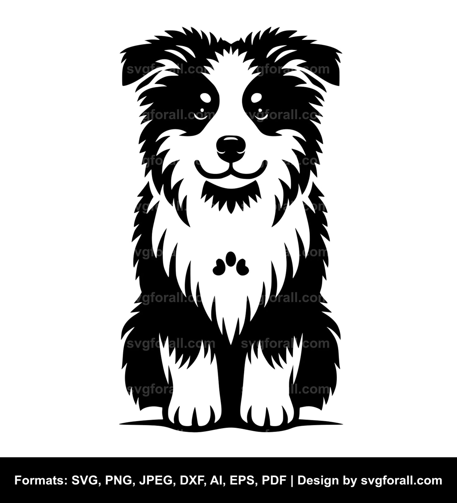 Farm Dog SVG Design