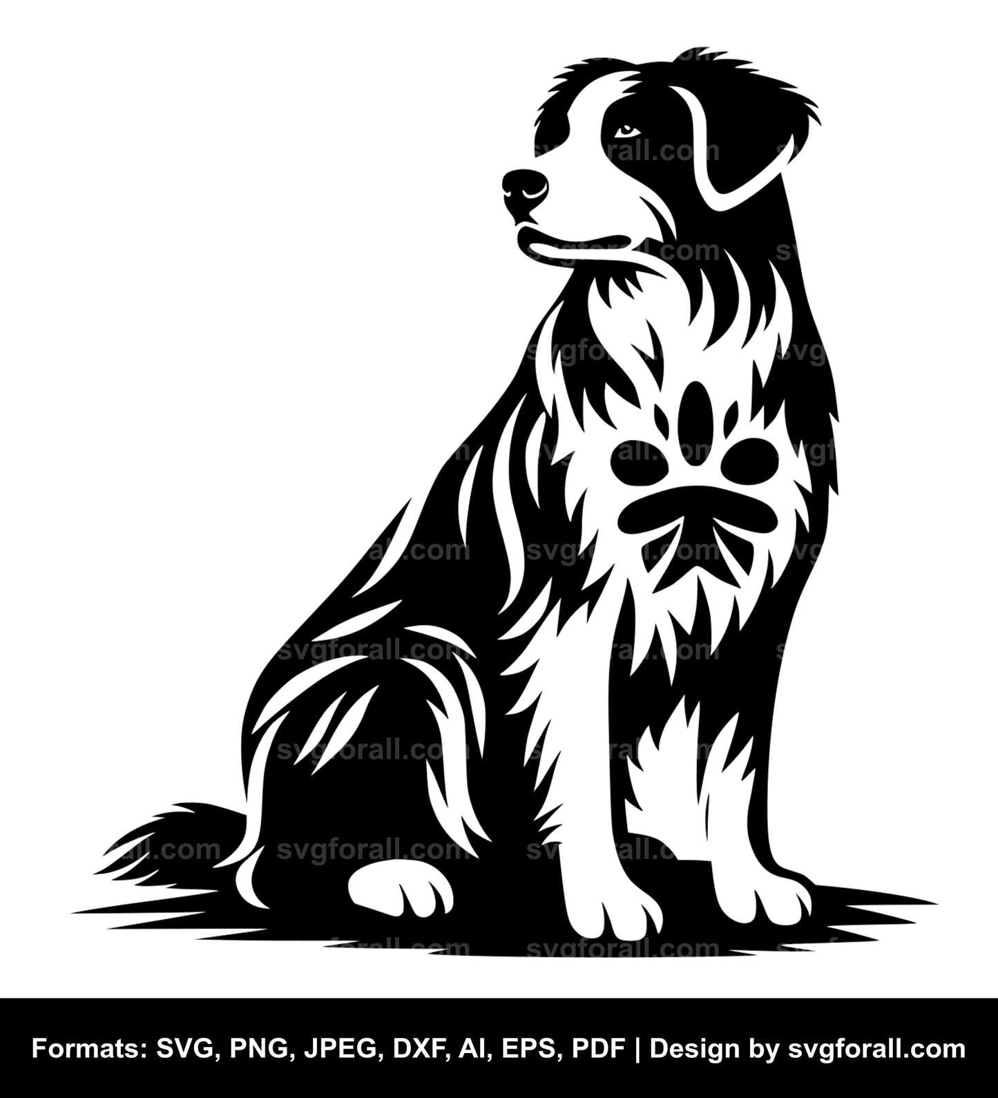 Farm Dog SVG File