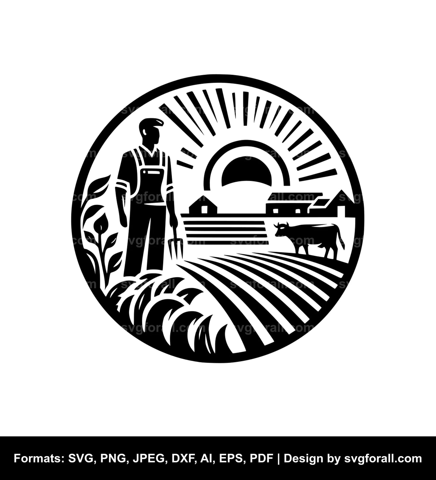 Farmer SVG