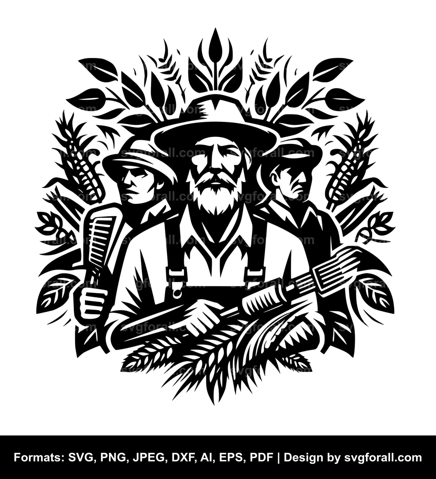 Farmer Vector SVG