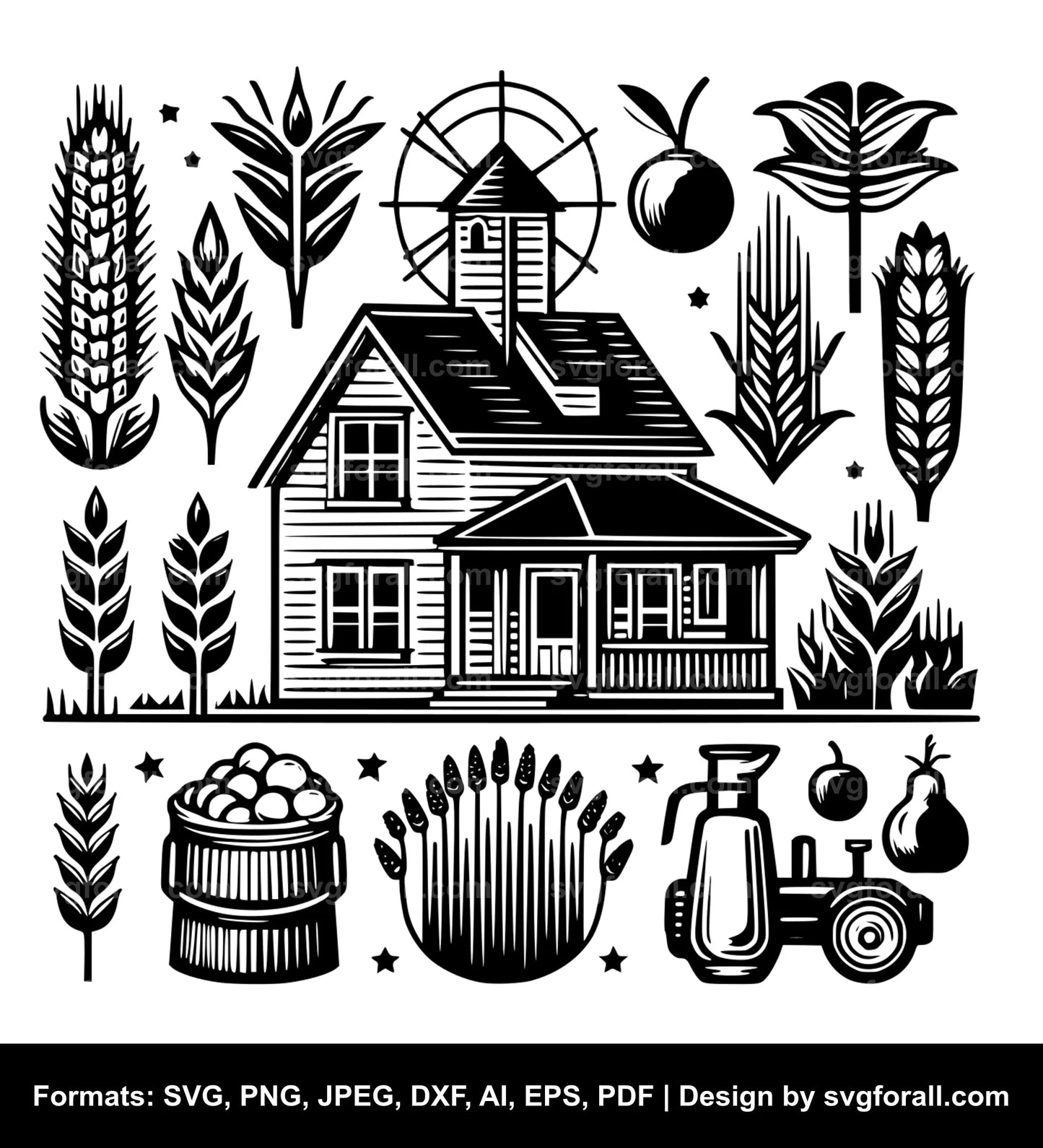 Farmhouse Cricut SVG