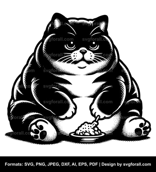 Fat Cat SVG