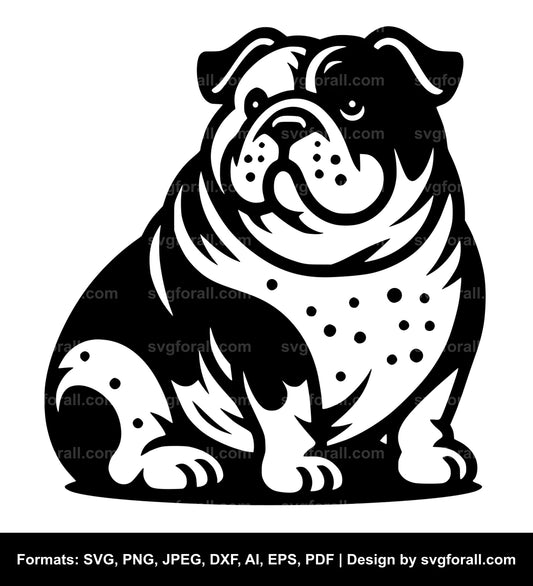 Fat Dog Cricut SVG