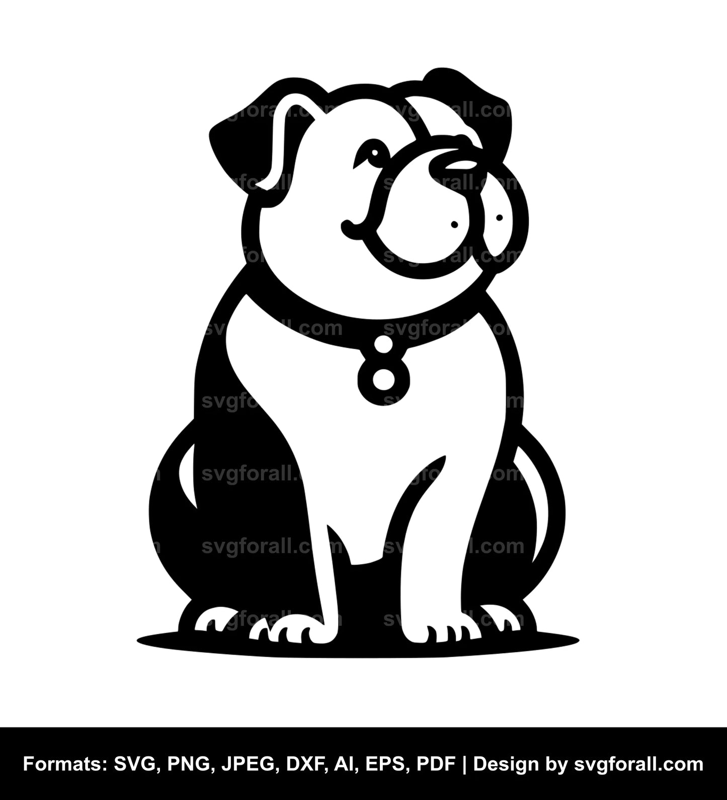 Fat Dog SVG