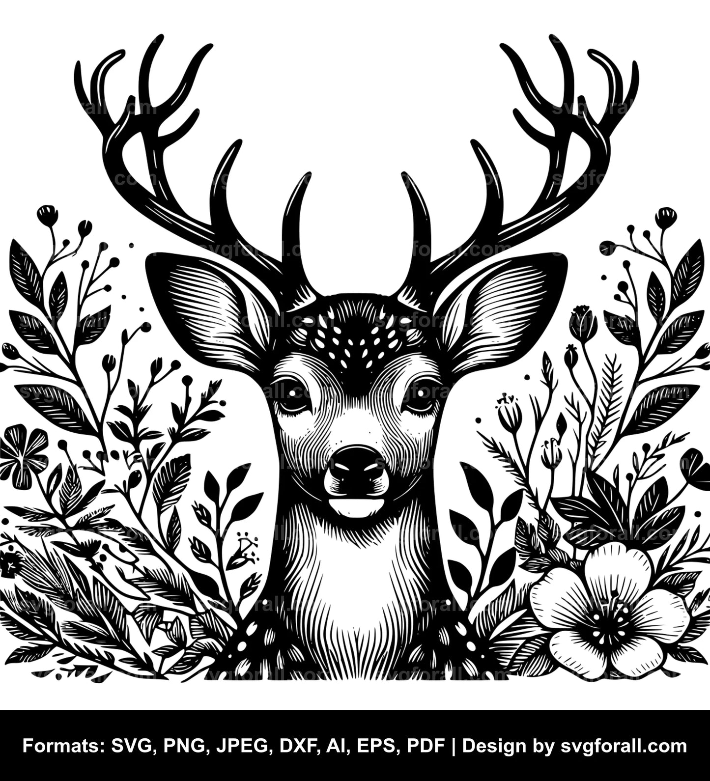 Fawn SVG Design