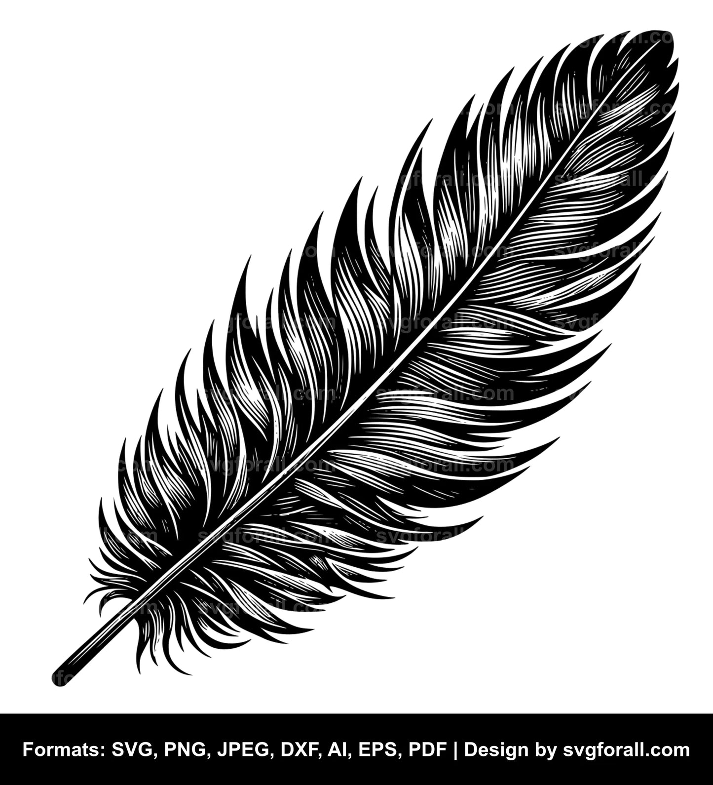 Feather SVG File