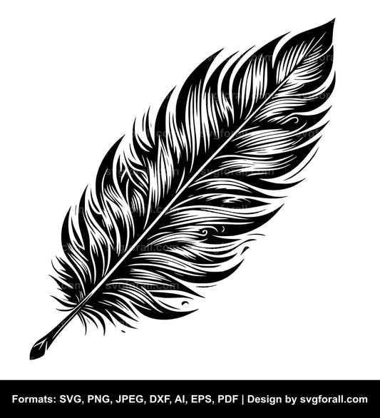 Feather SVG For Cricut