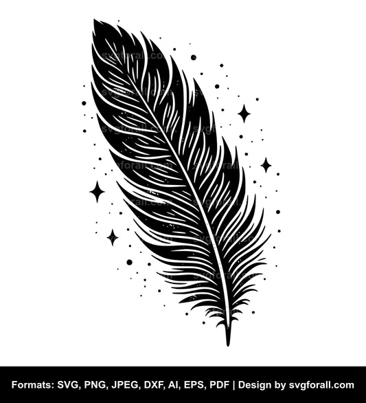 Feather Vector SVG