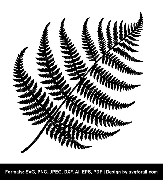 Fern Cricut SVG