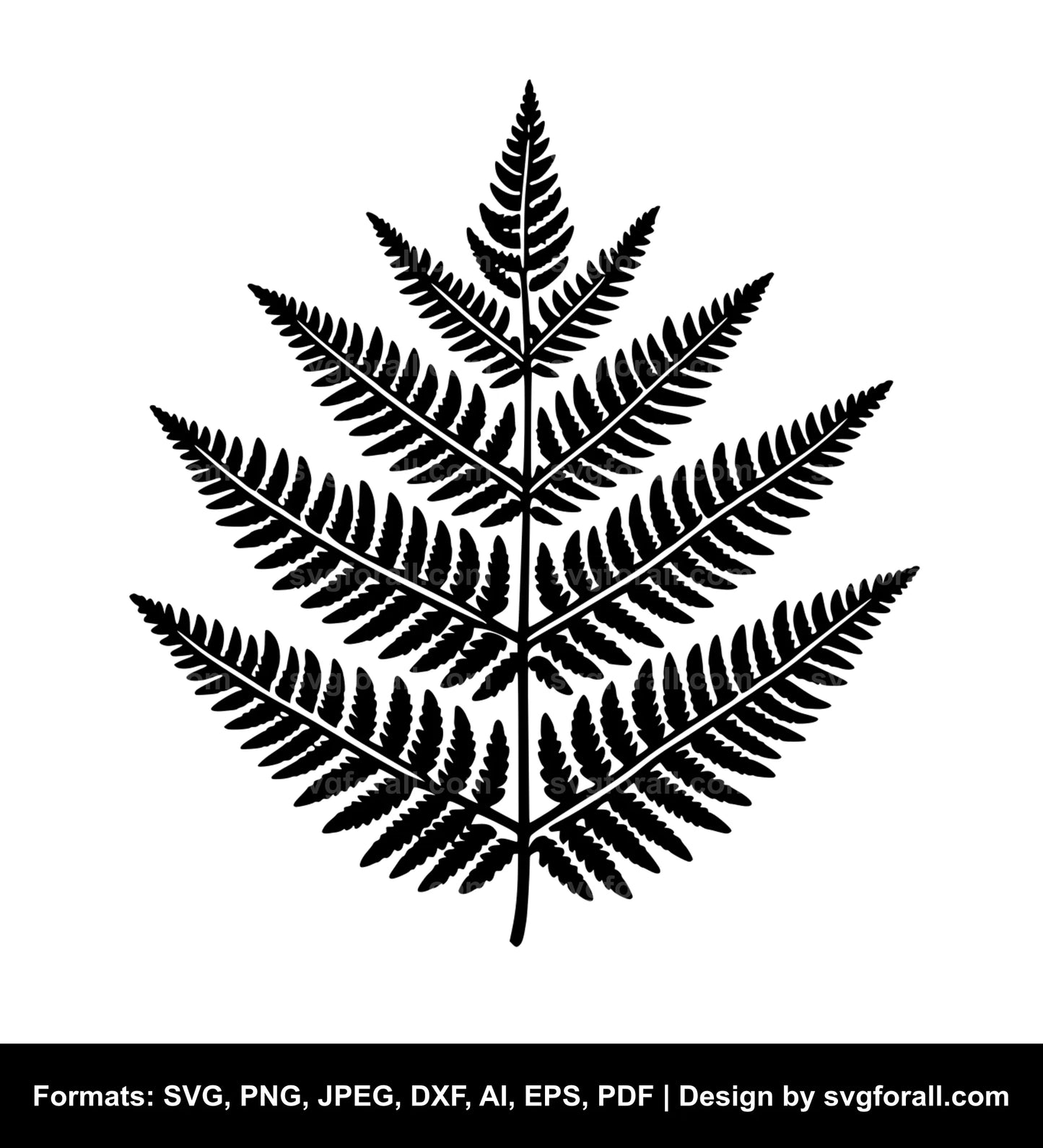 Fern SVG Clip Art