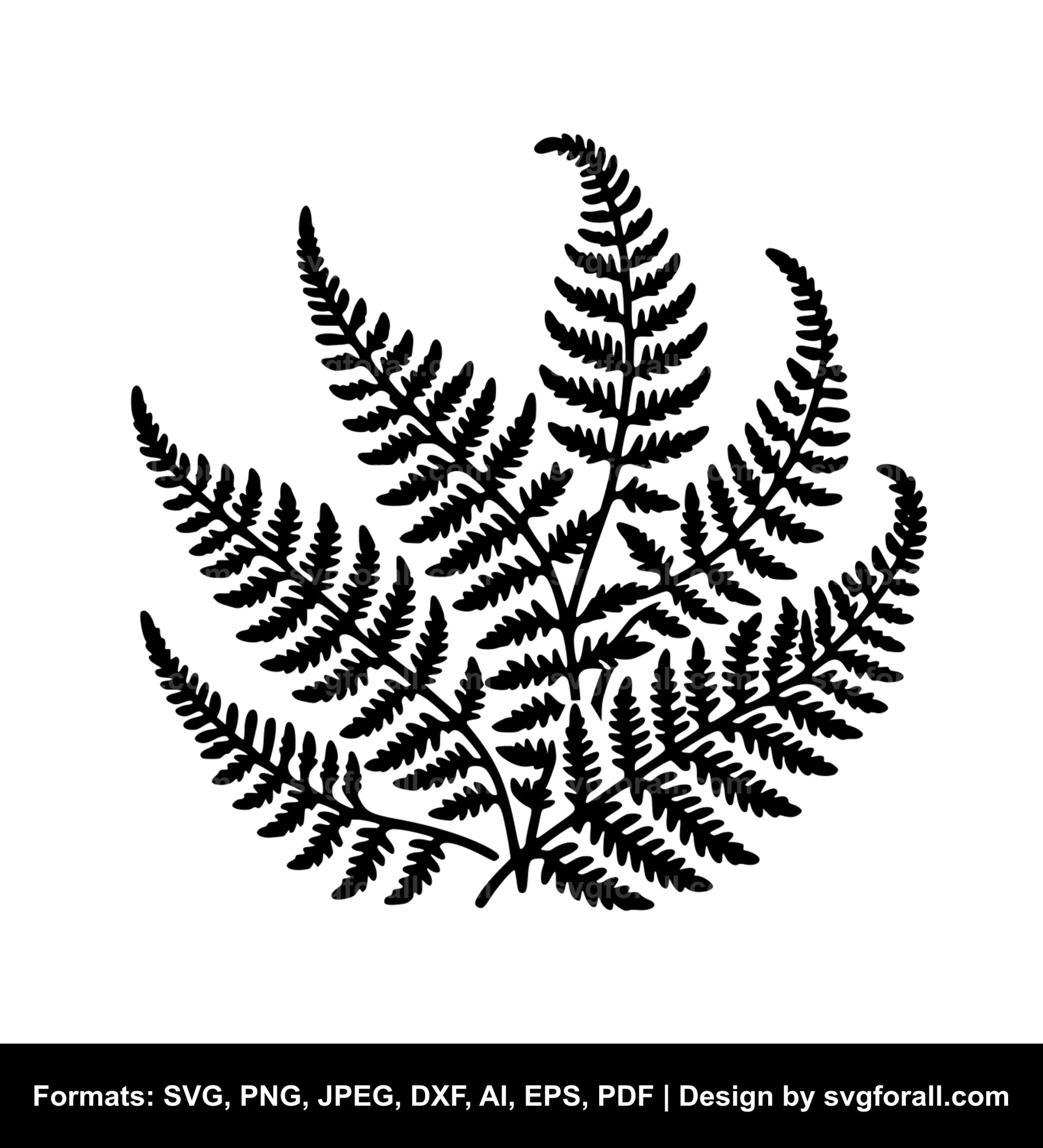 Fern SVG Clipart