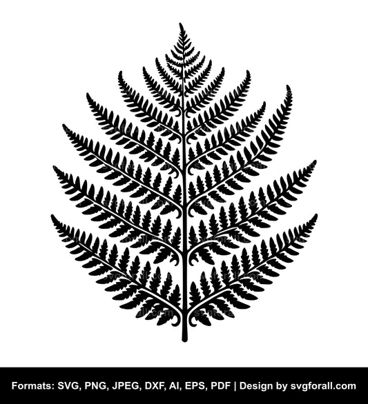 Fern SVG Cut File