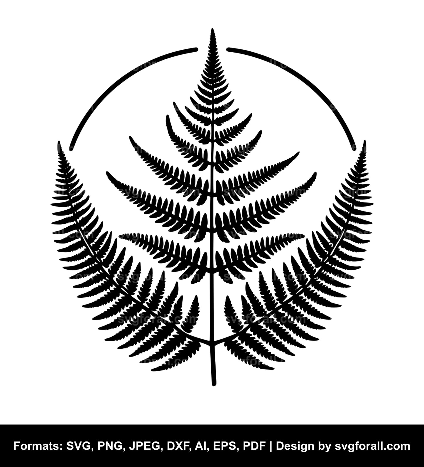 Fern SVG Design