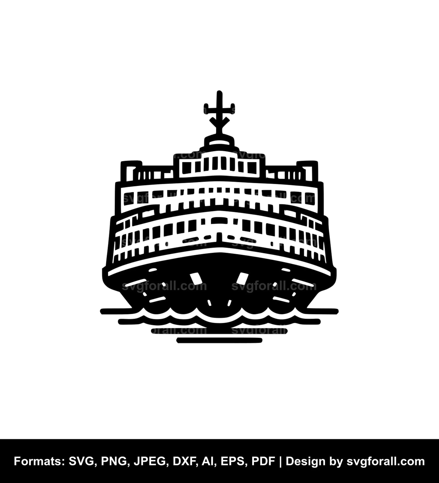 Ferry Vector SVG