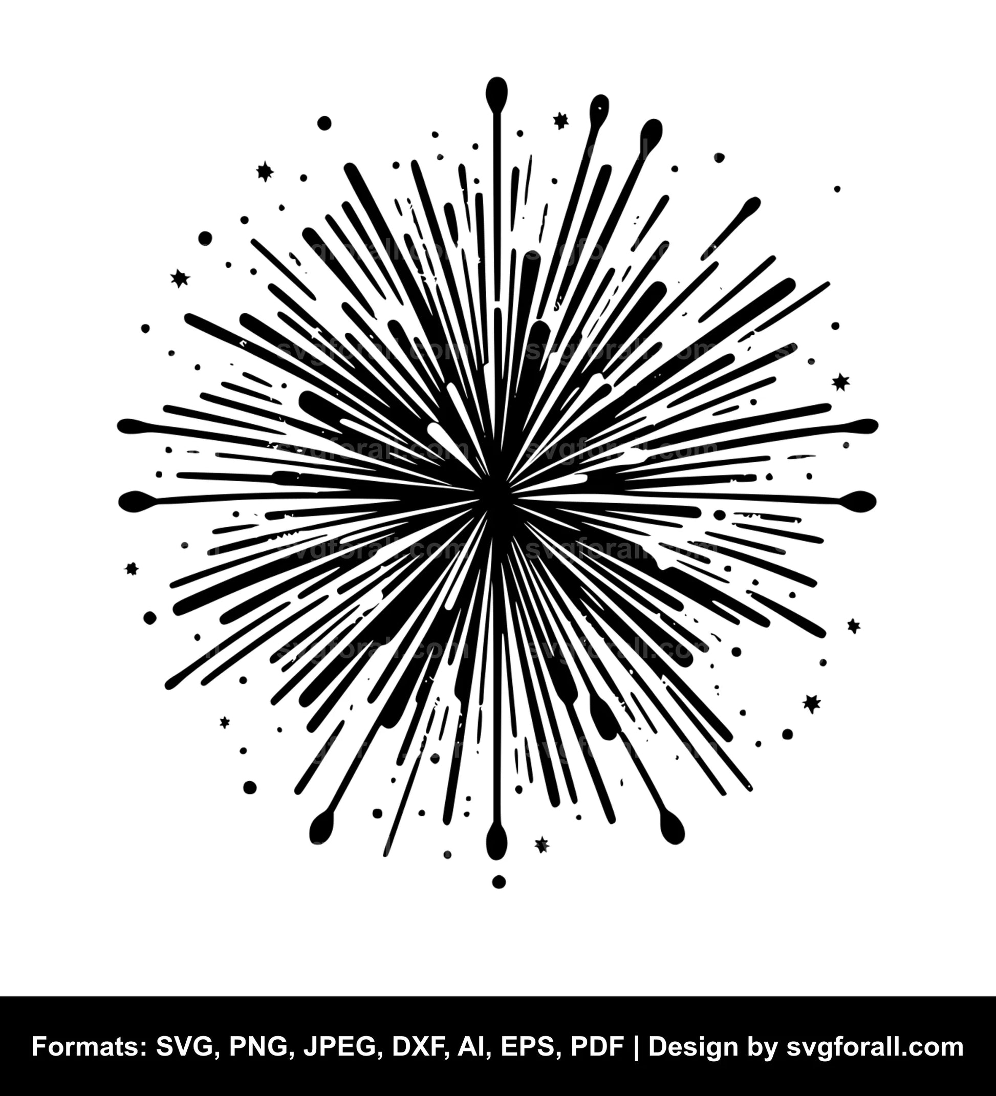 Firework SVG File