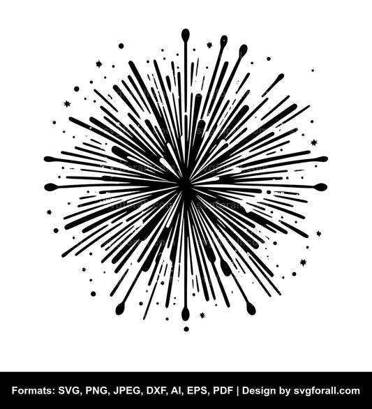 Firework SVG File