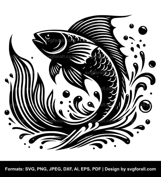 Fish SVG Clip Art