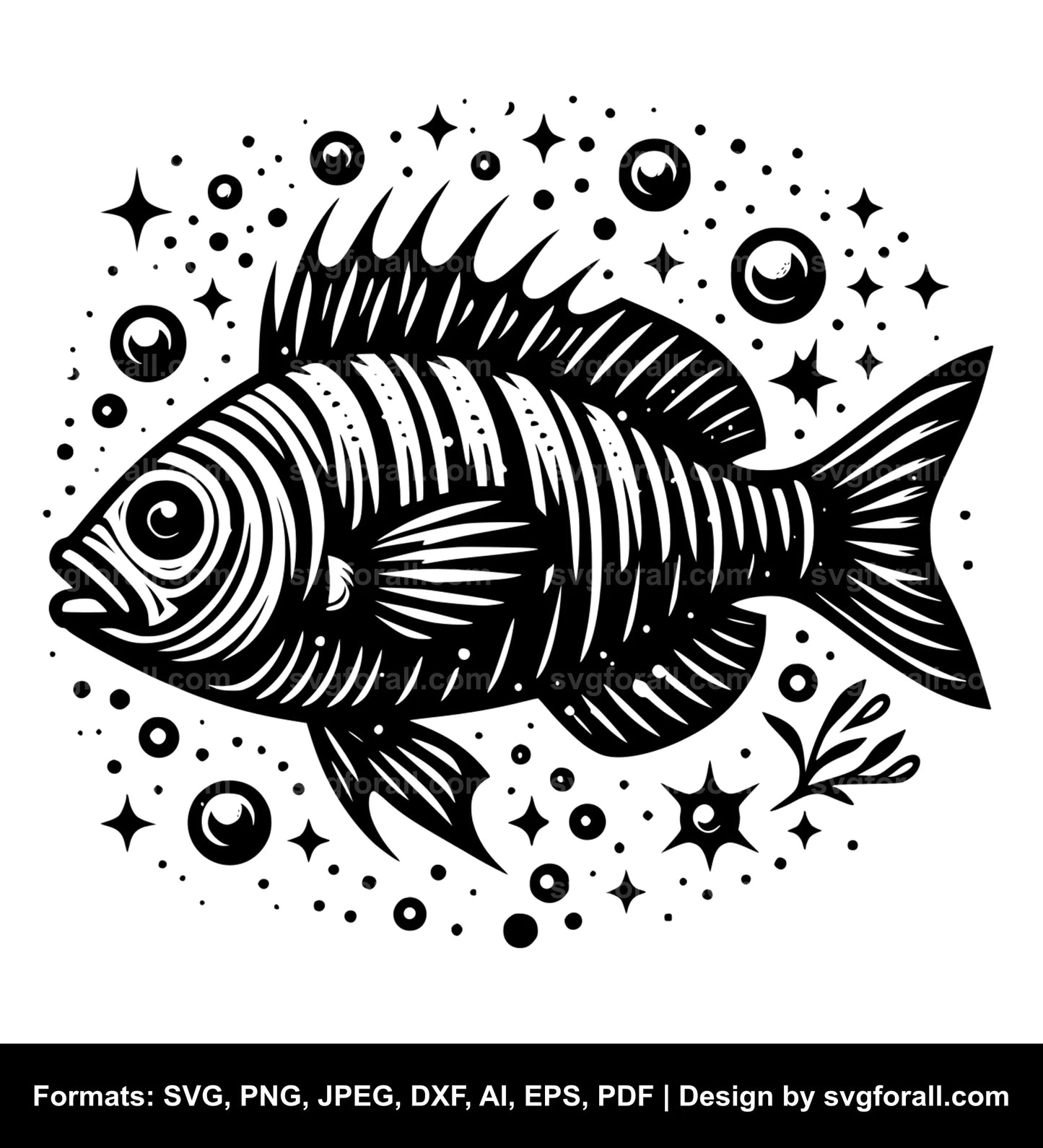 Fish SVG Cricut Cut Files