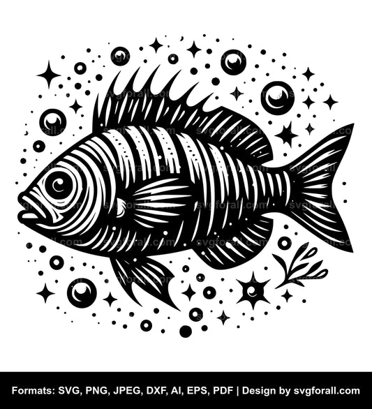 Fish SVG Cricut Cut Files