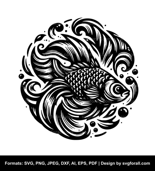 Fish SVG Cut File