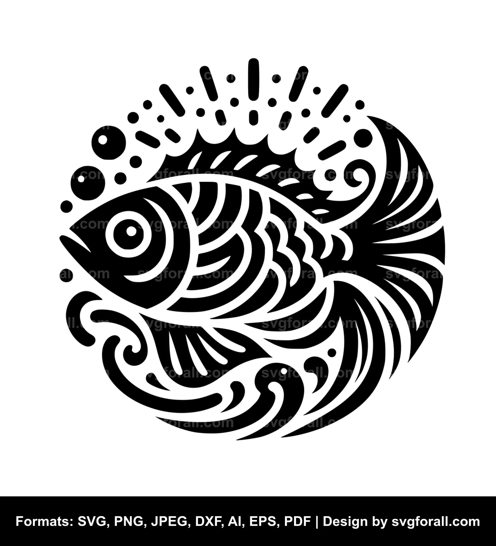 Fish SVG For Cricut