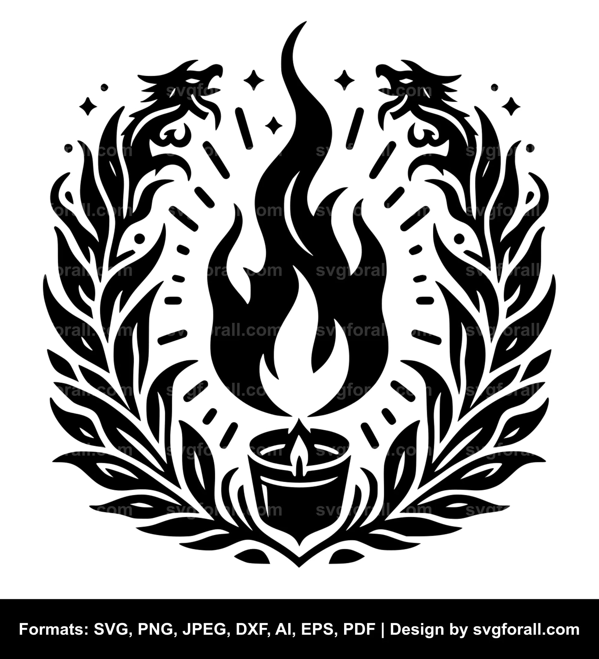 Flame SVG PNG