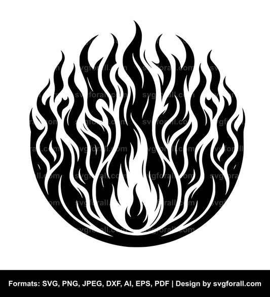 Flames SVG File