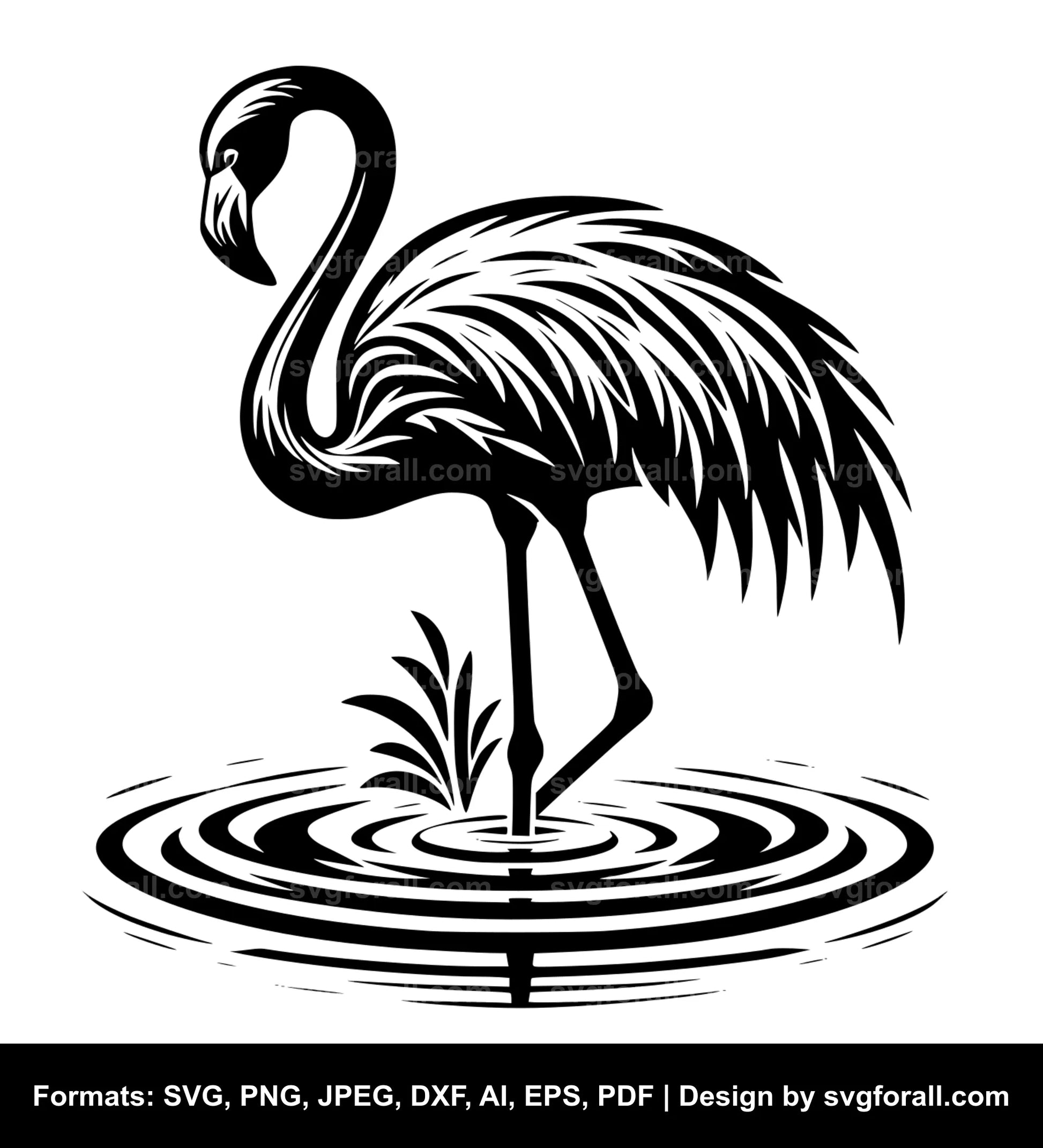 Flamingo SVG