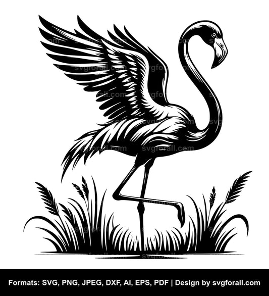 Flamingo SVG Design