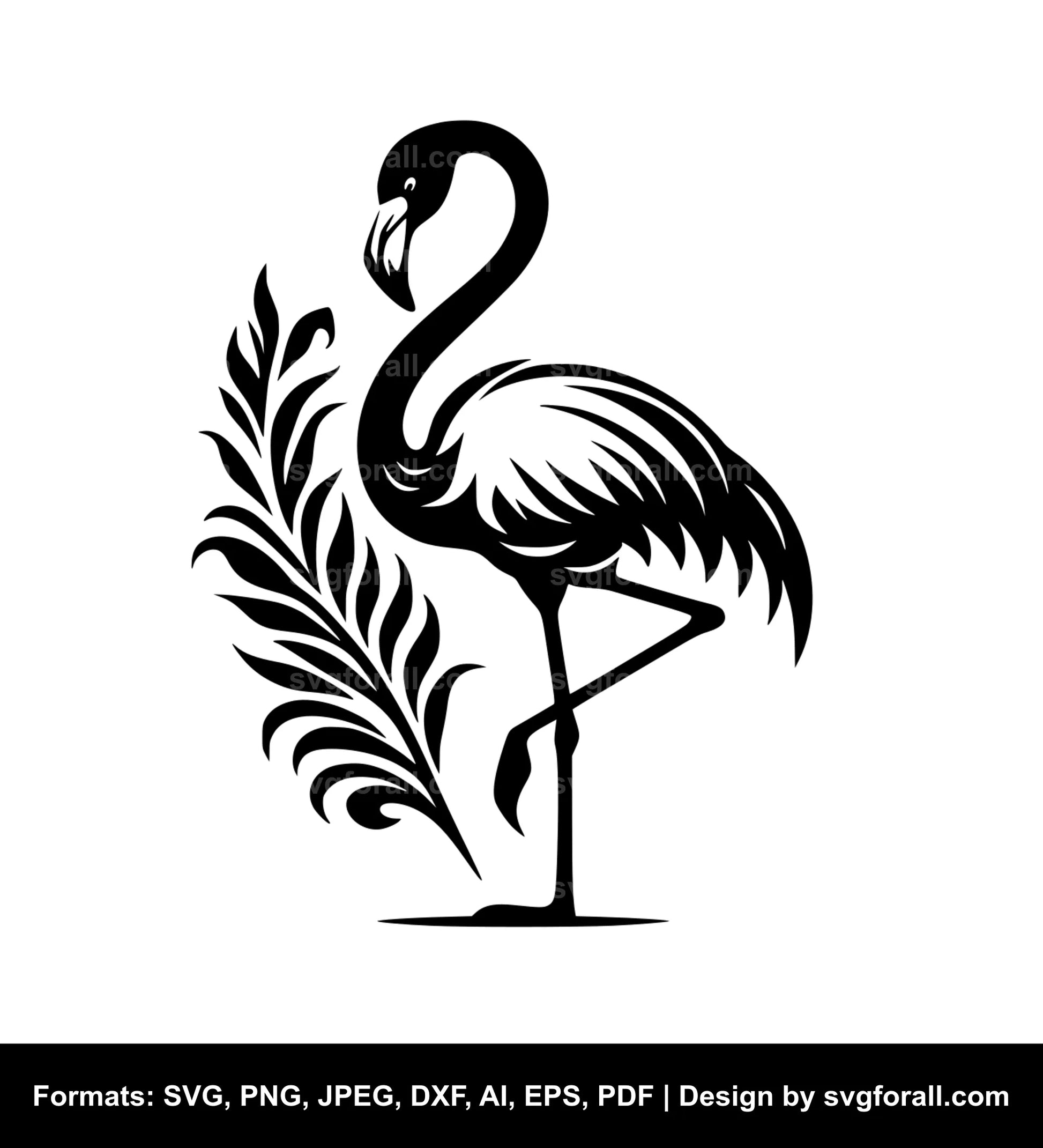 Flamingo SVG Vector