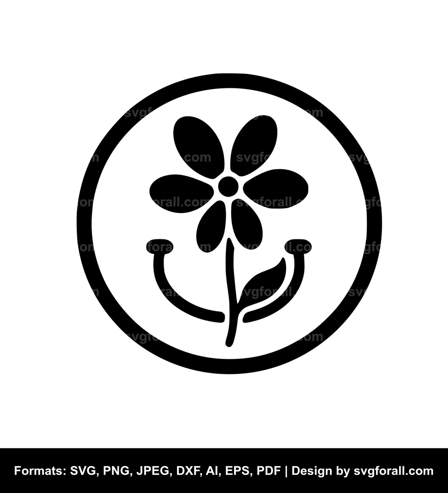 Flower For Cricut SVG