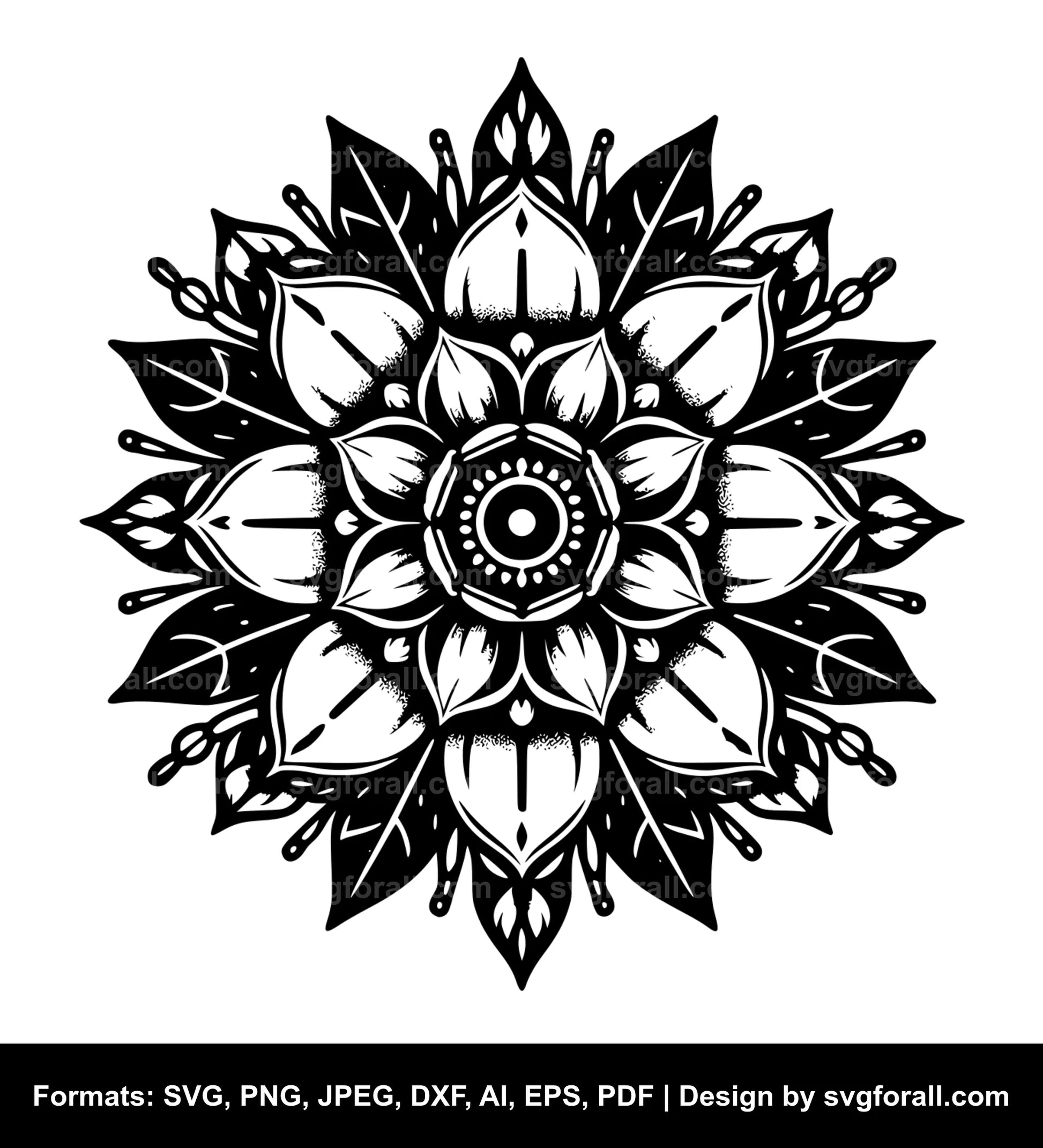 Flower SVG Clip Art