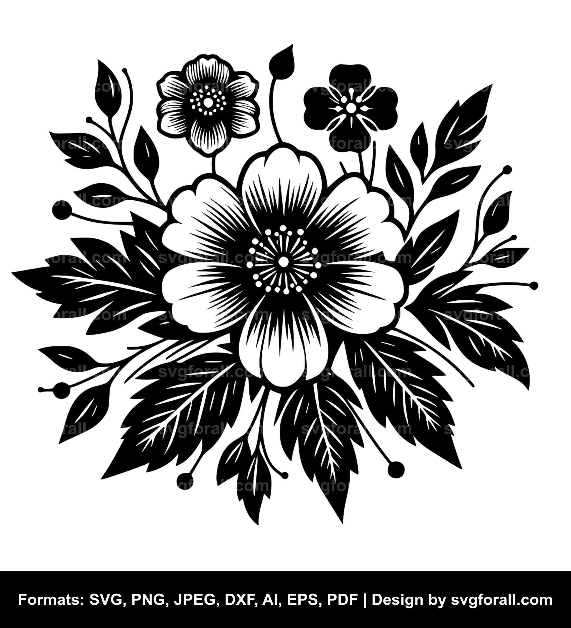 Flower SVG Clipart