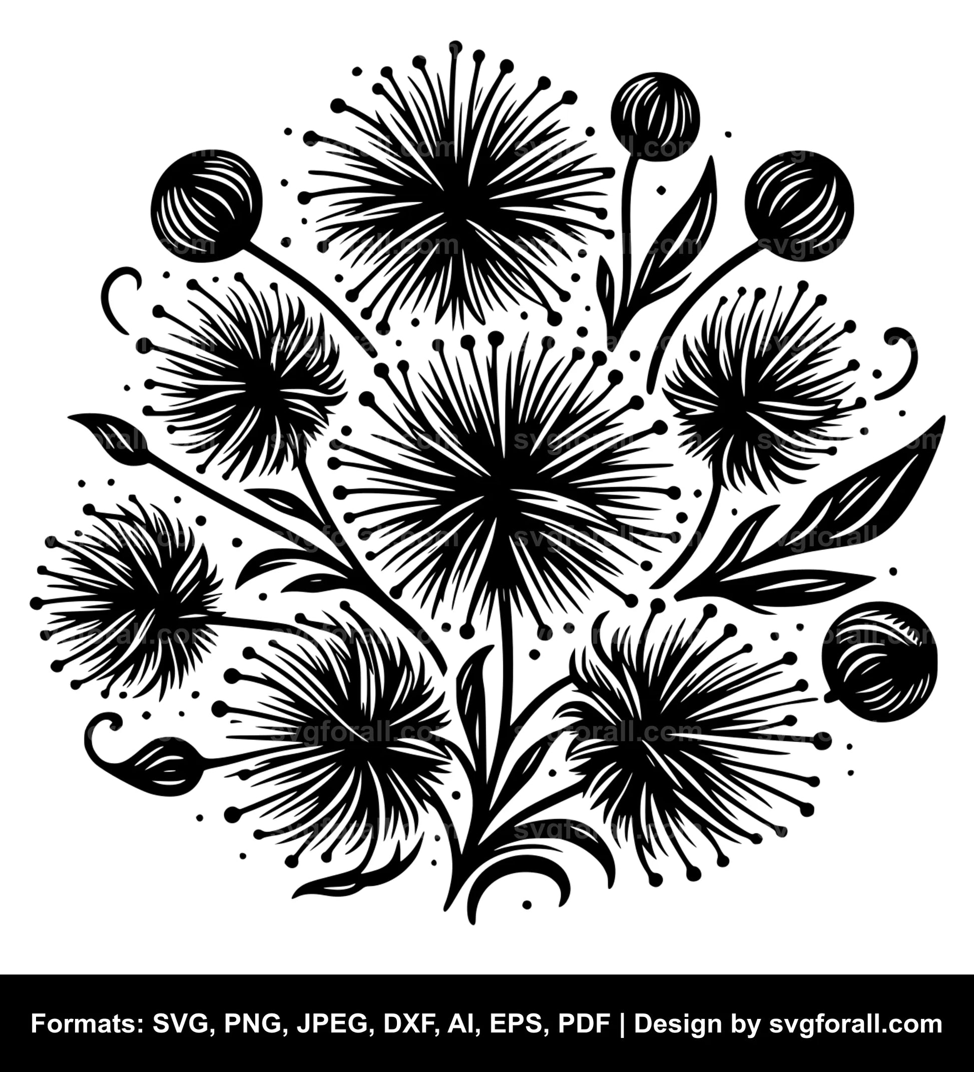 Flower SVG Cut File