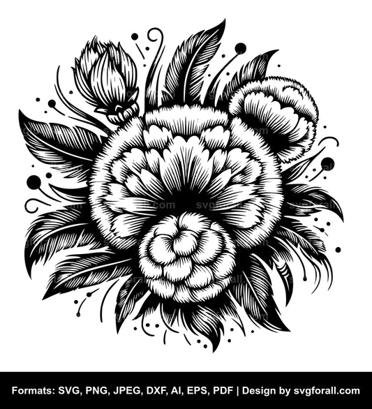 Flower SVG Download File