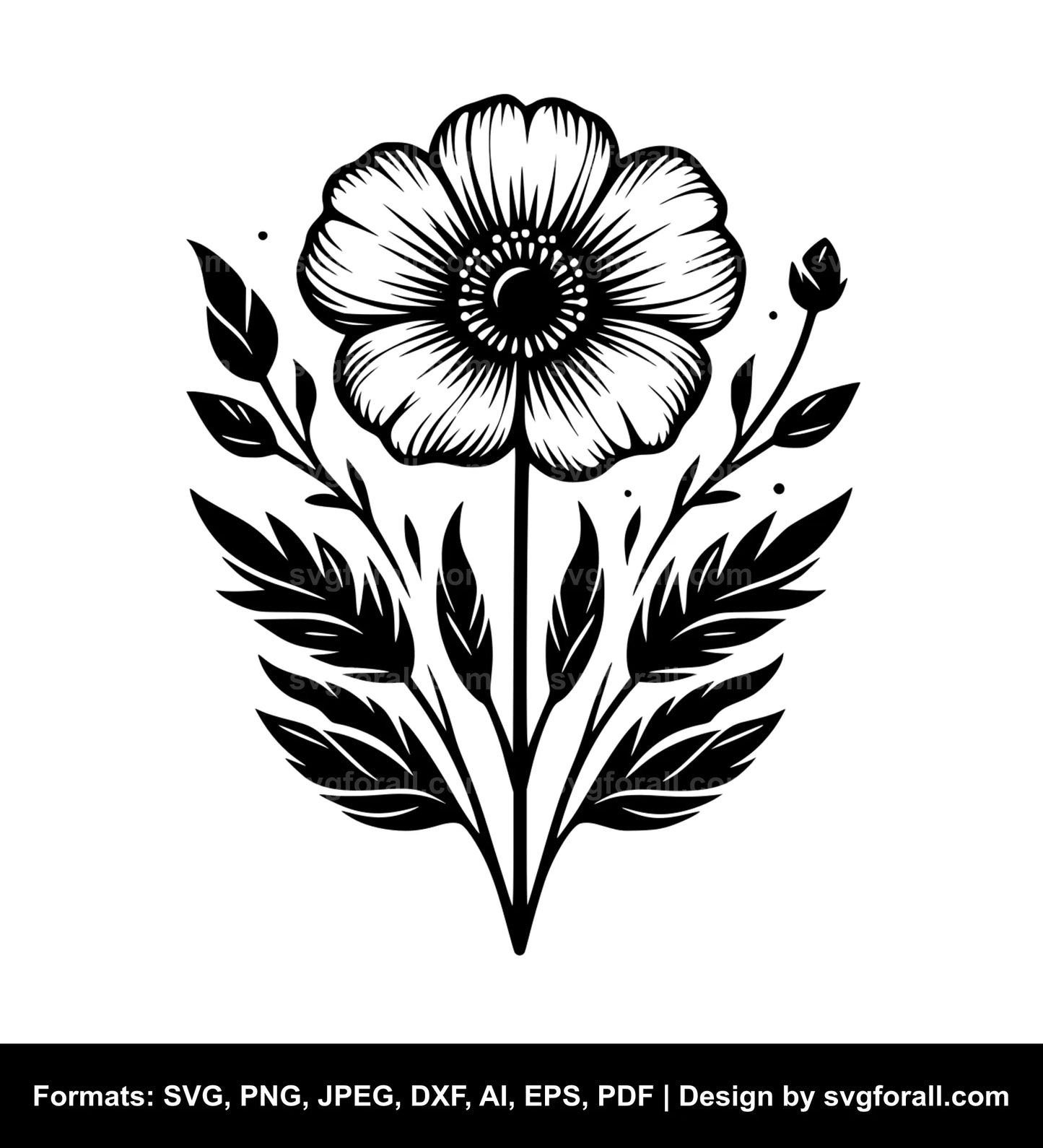 Flower SVG High Resolution