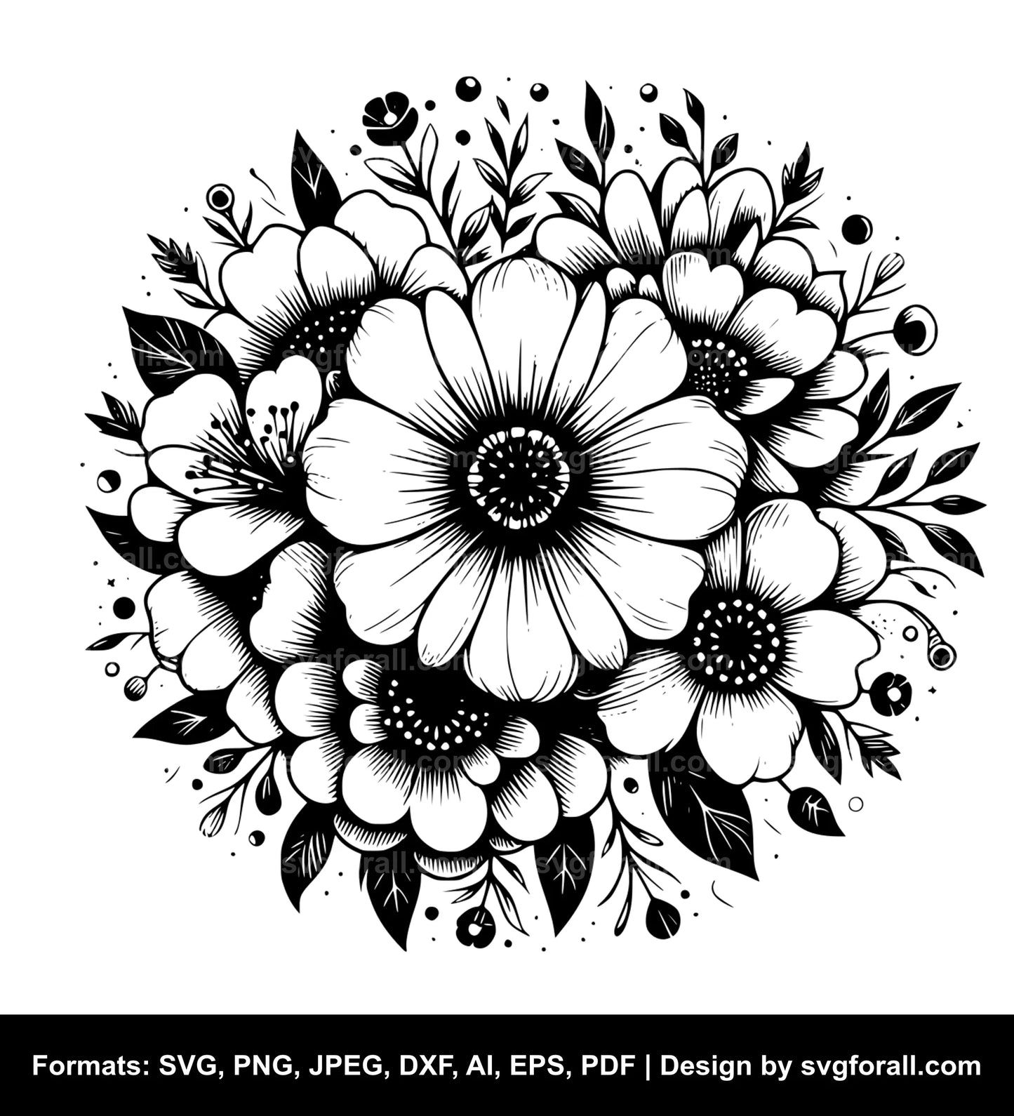 Flower SVG PNG