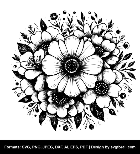 Flower SVG PNG