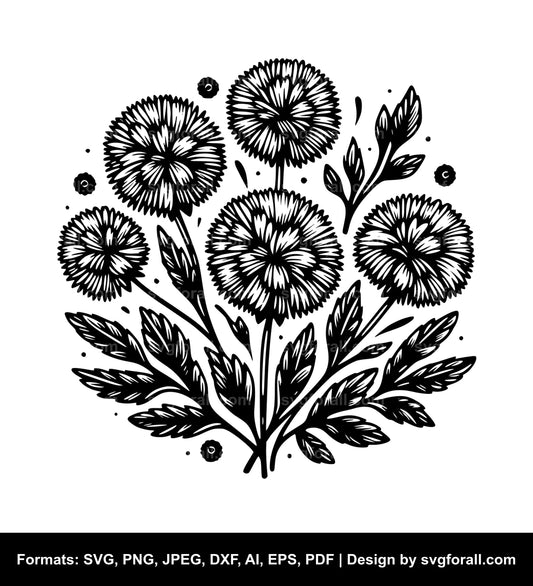 Flower SVG PNG Image