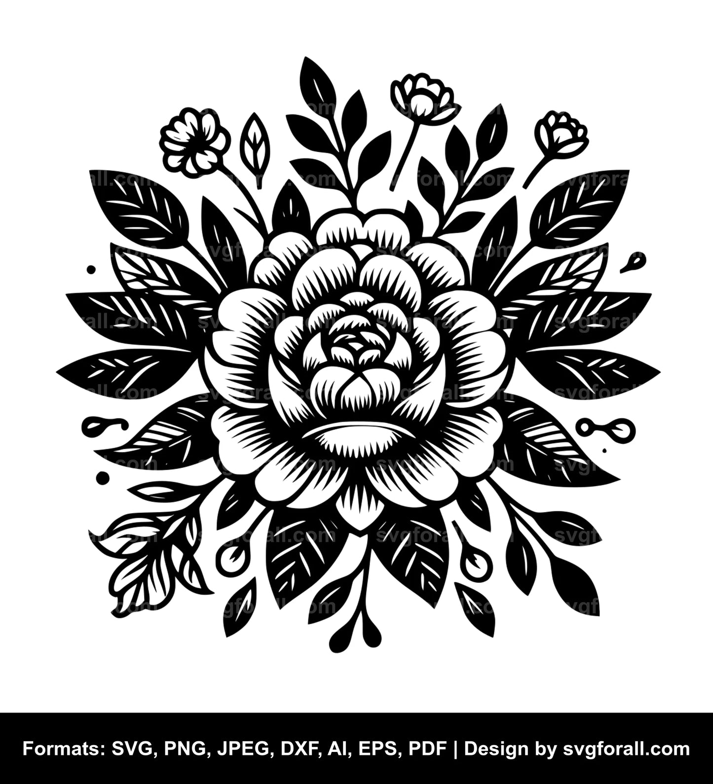 Flower SVG Vector File