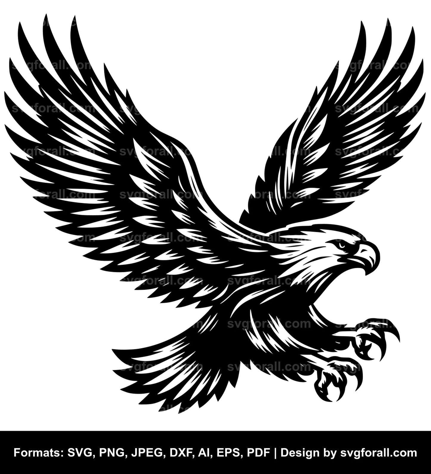 Flying Eagle SVG