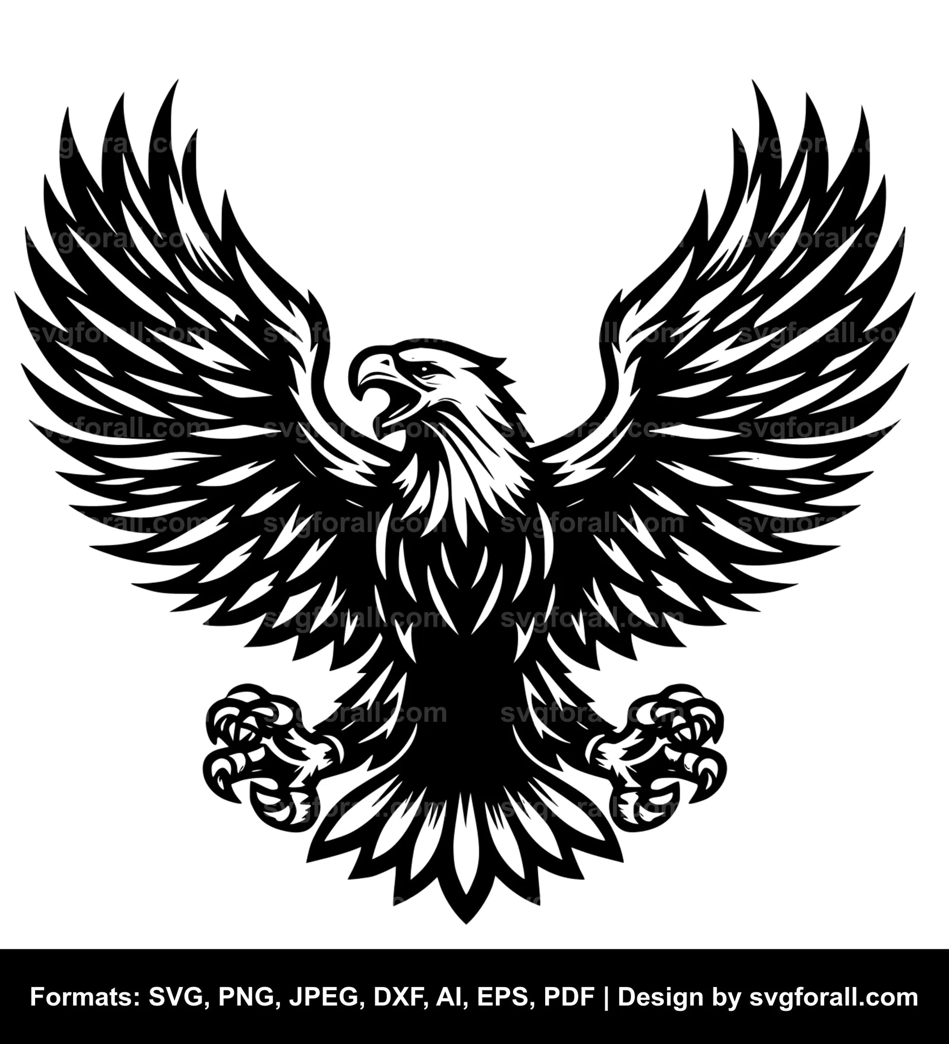 Flying Eagle SVG File