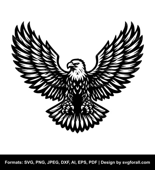 Flying Eagle SVG Vector