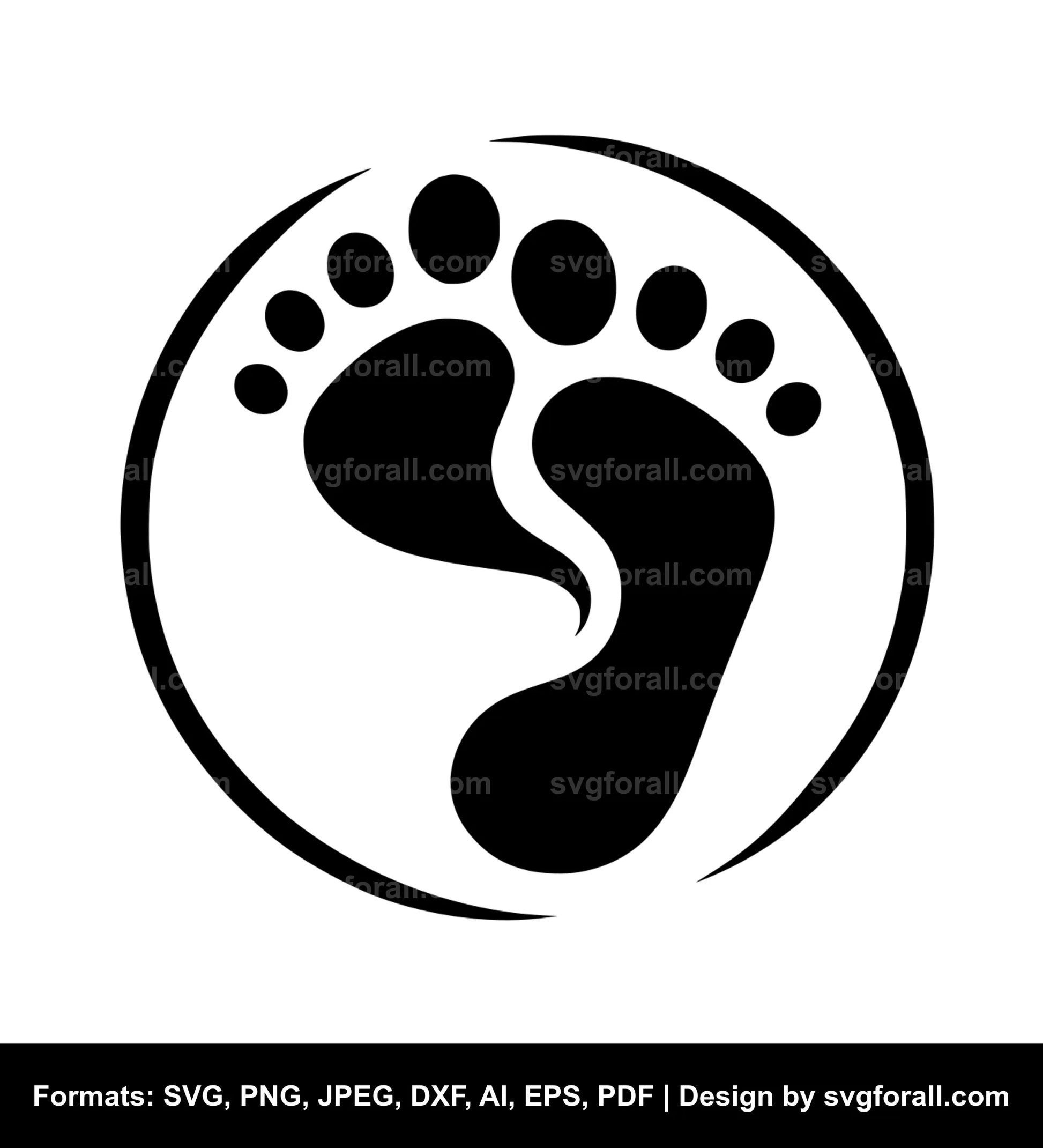 Footprint SVG Design